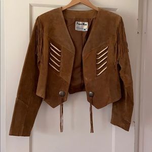 Western Style Suede Jacket